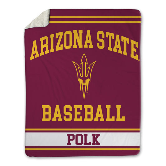 Arizona State - NCAA Baseball : Matthew Polk - Blanket-0