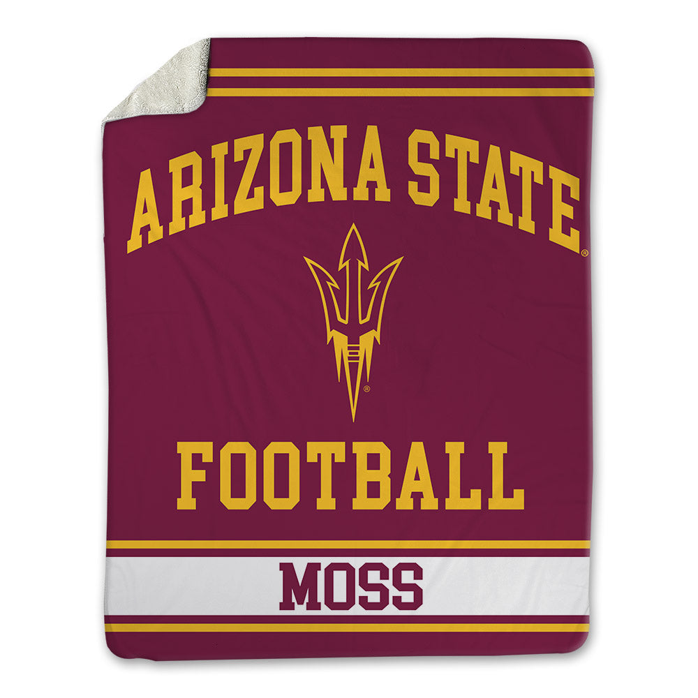 Arizona State - NCAA Football : Jalen Moss - Blanket-0