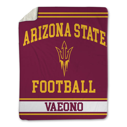 Arizona State - NCAA Football : Hyrum Vaeono - Blanket-0