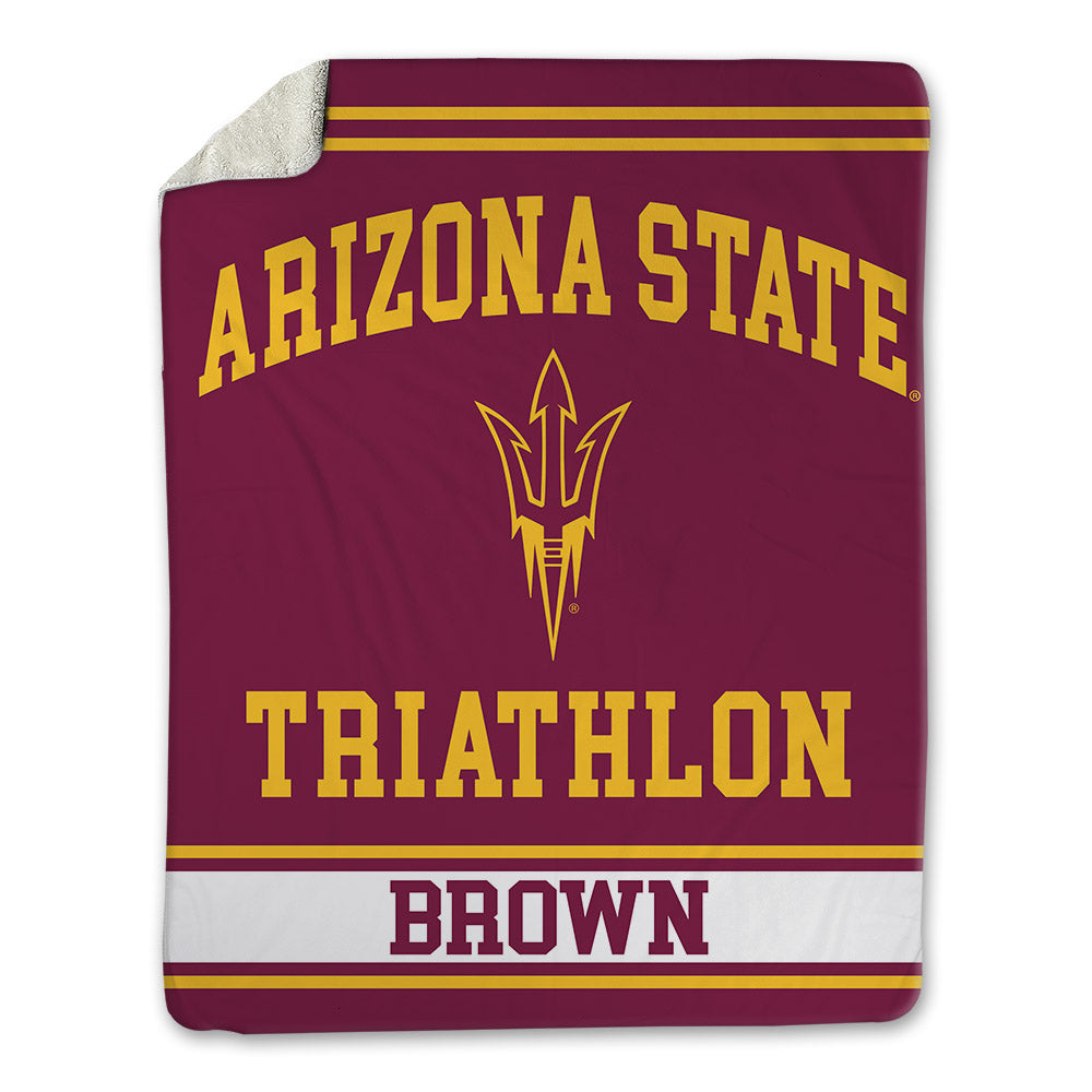 Arizona State - NCAA Triathlon : Britney Brown - Blanket-0