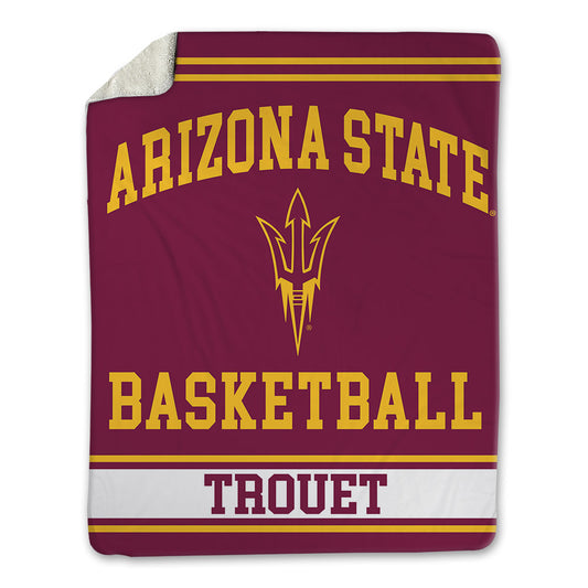 Arizona State - NCAA Men's Basketball : Santiago Trouet - Blanket-0