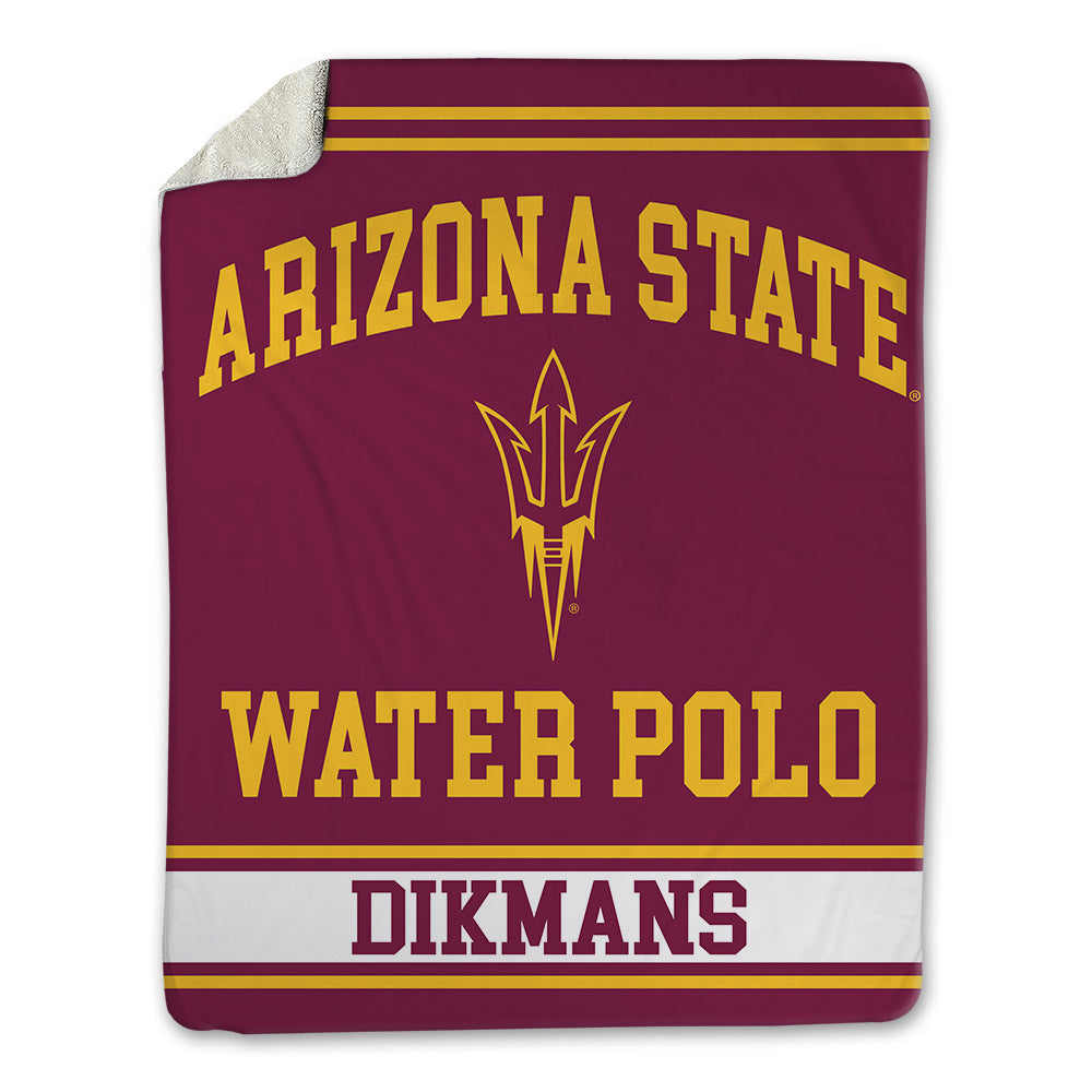 Arizona State - NCAA Women's Water Polo : Jasmijn Dikmans - Blanket-0