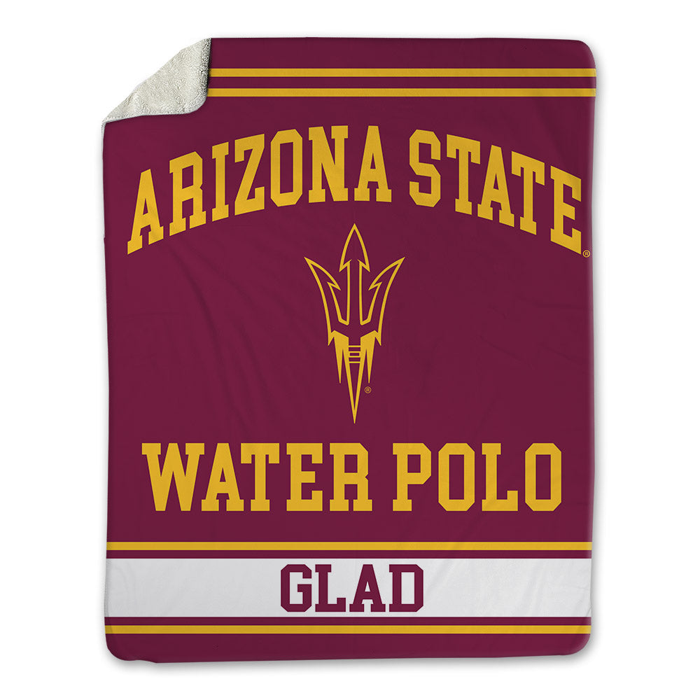 Arizona State - NCAA Men's Water Polo : Keri Glad - Blanket-0