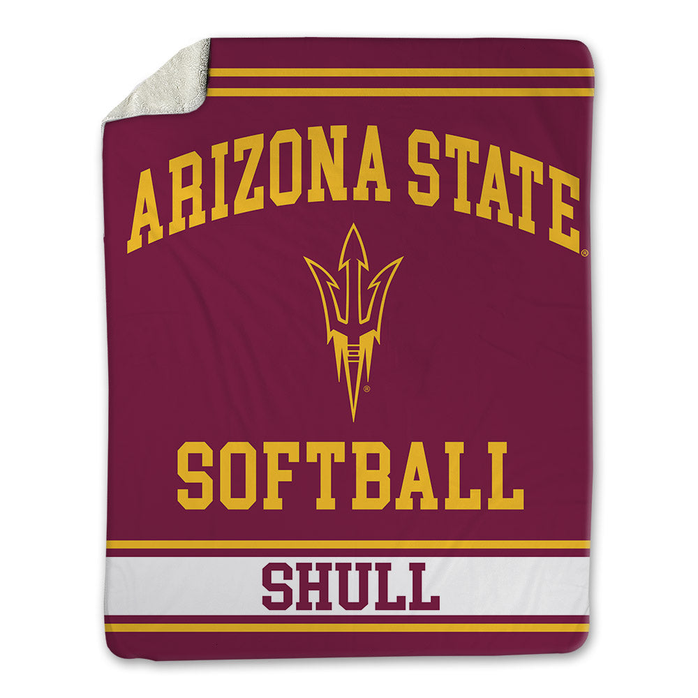 Arizona State - NCAA Softball : Corie Shull - Blanket-0