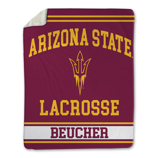 Arizona State - NCAA Women's Lacrosse : Claire Beucher - Blanket-0