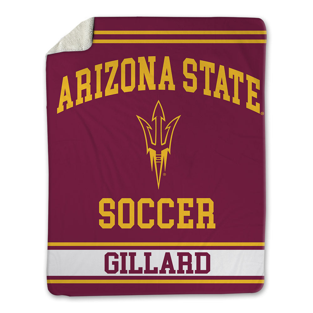 Arizona State - NCAA Women's Soccer : Grace Gillard - Blanket-0
