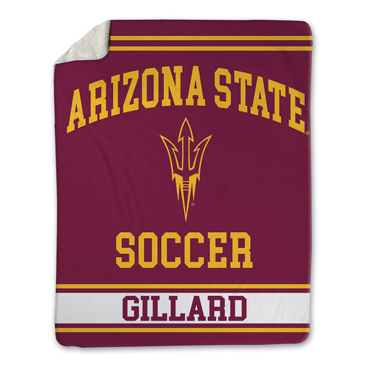 Arizona State - NCAA Women's Soccer : Grace Gillard - Blanket-0