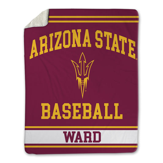 Arizona State - NCAA Baseball : Lawson Ward - Blanket-0