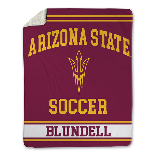 Arizona State - NCAA Women's Soccer : Kierra Blundell - Blanket-0