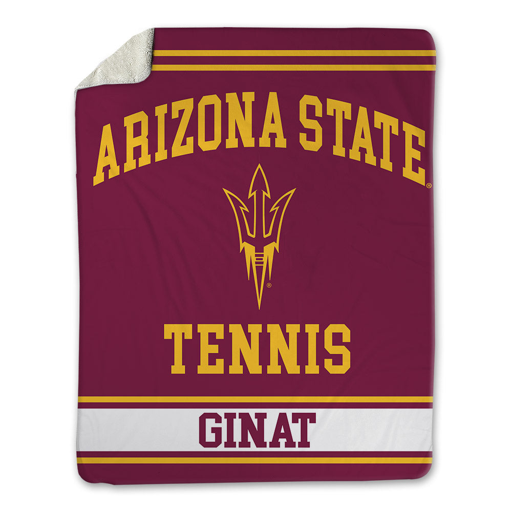 Arizona State - NCAA Men's Tennis : Roi Ginat - Blanket-0