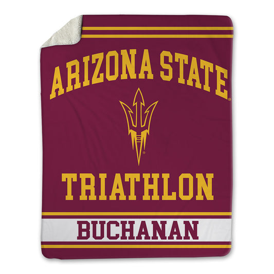 Arizona State - NCAA Triathlon : Camille Buchanan - Blanket-0
