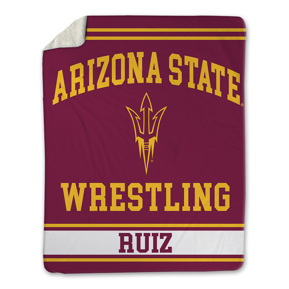 Arizona State - NCAA Wrestling : Nicco Ruiz - Blanket-0