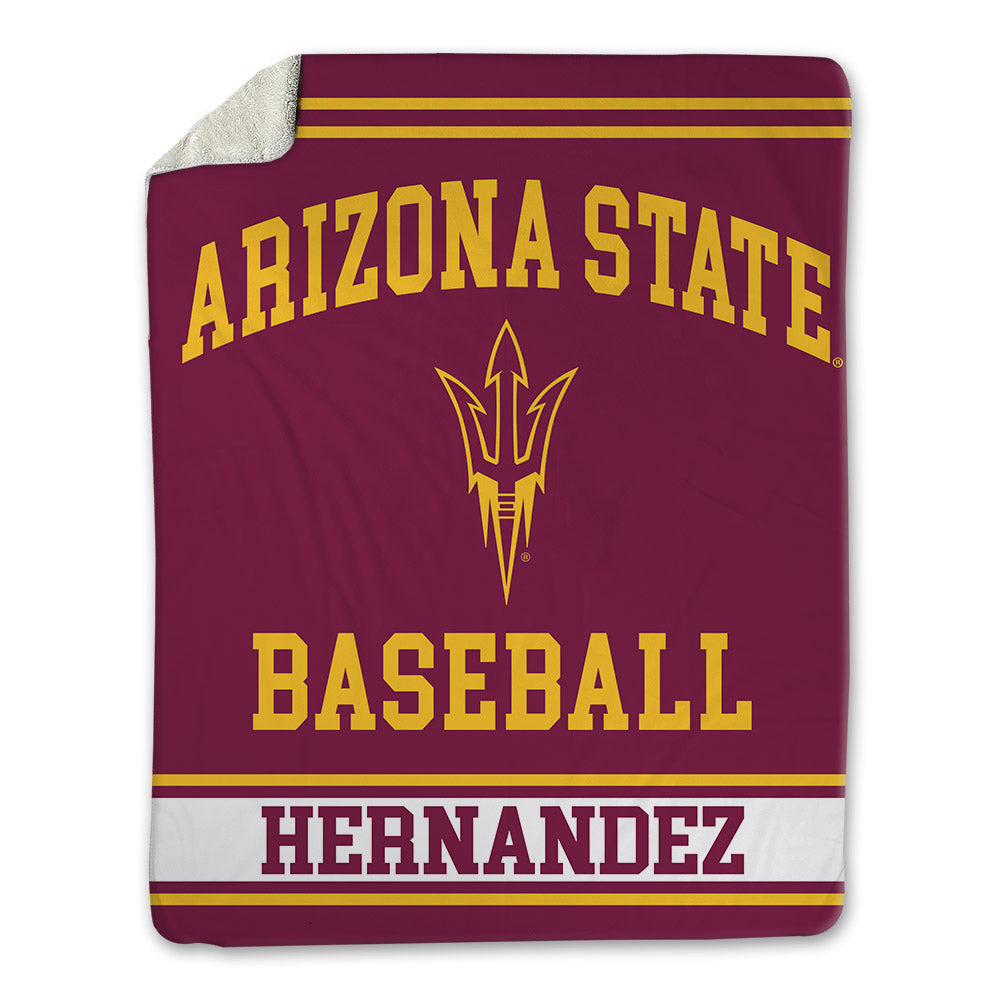 Arizona State - NCAA Baseball : Jonathon Hernandez - Blanket-0