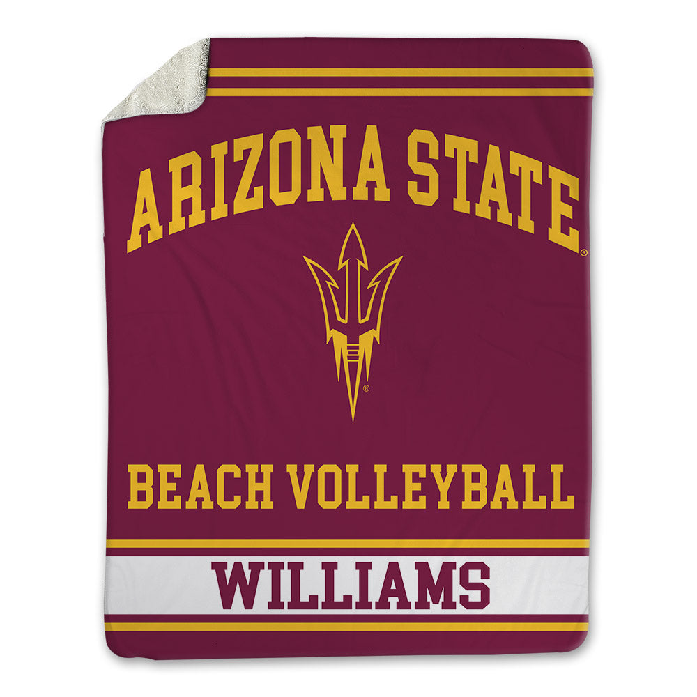 Arizona State - NCAA Beach Volleyball : Layla Williams - Blanket-0