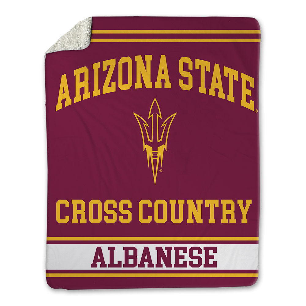 Arizona State - NCAA Men's Cross Country : Zach Albanese - Blanket-0