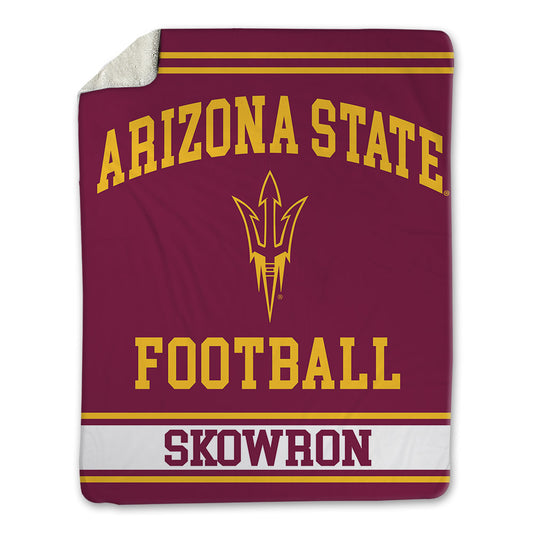 Arizona State - NCAA Football : Xavier Skowron - Blanket-0