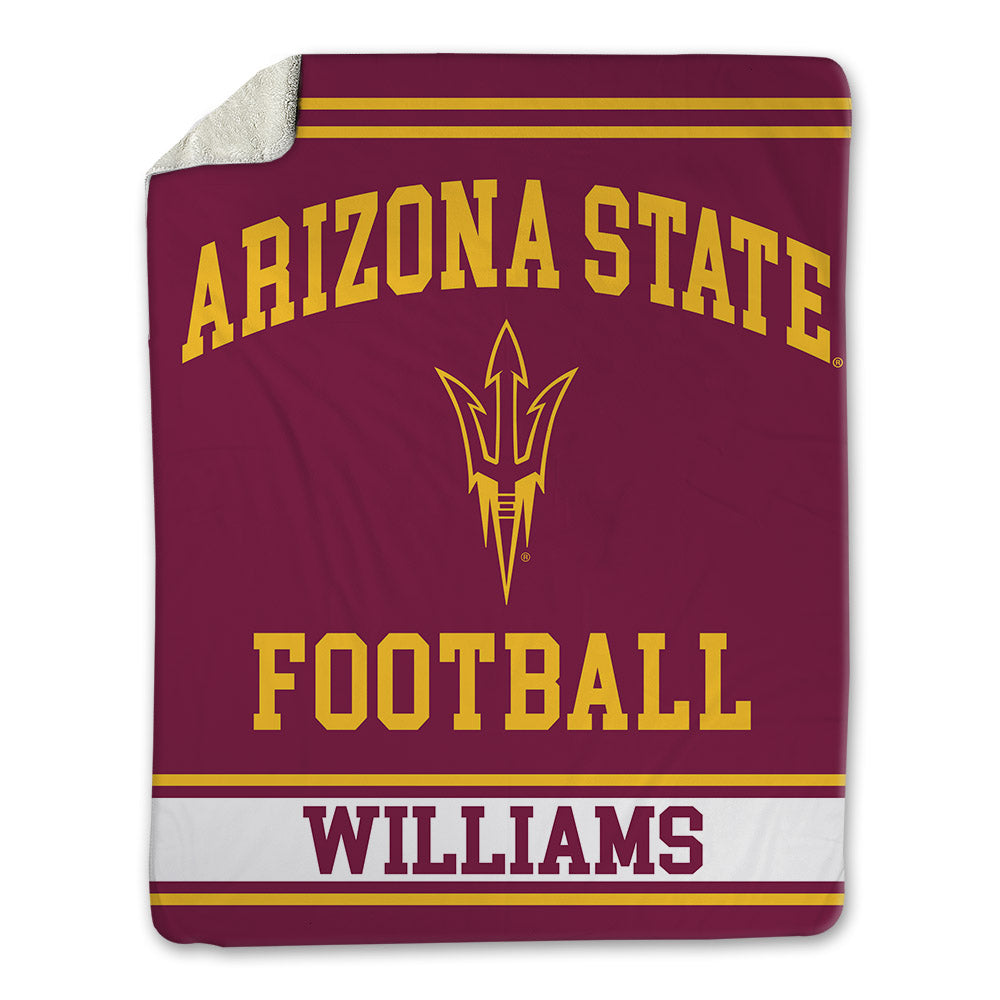 Arizona State - NCAA Football : Macen Williams - Blanket-0