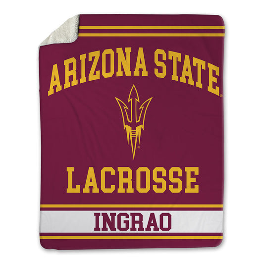 Arizona State - NCAA Women's Lacrosse : Isabella Ingrao - Blanket-0