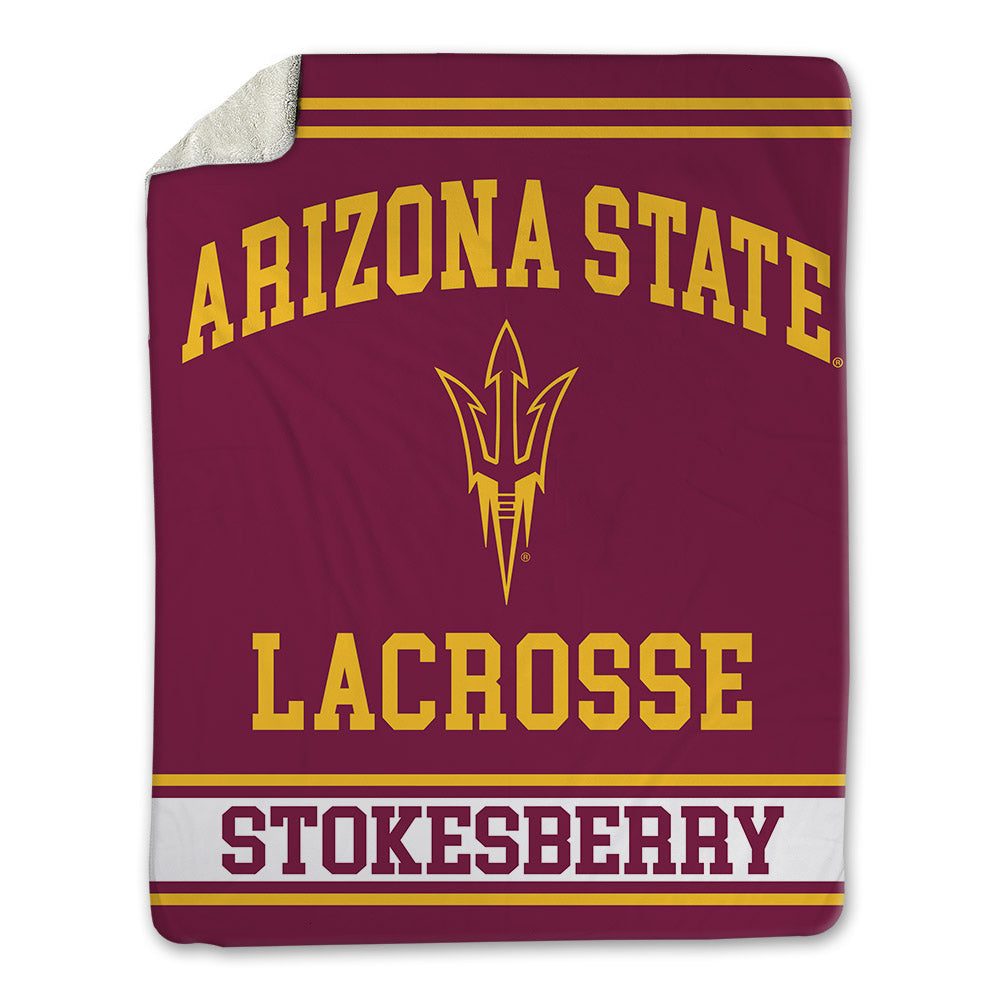 Arizona State - NCAA Women's Lacrosse : Tate Stokesberry - Blanket-0