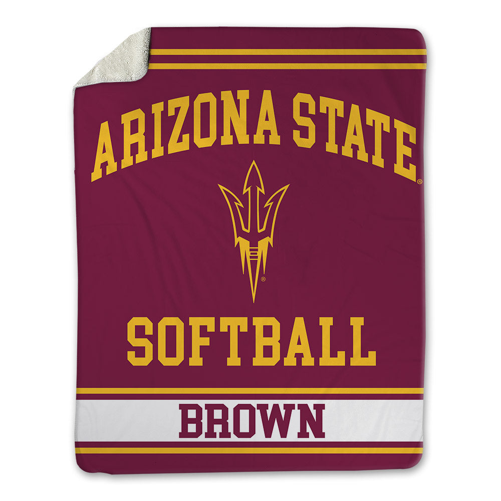 Arizona State - NCAA Softball : Makenzie Brown - Blanket-0