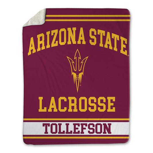 Arizona State - NCAA Women's Lacrosse : Chase Tollefson - Blanket-0