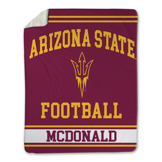 Arizona State - NCAA Football : Kyan McDonald - Blanket-0