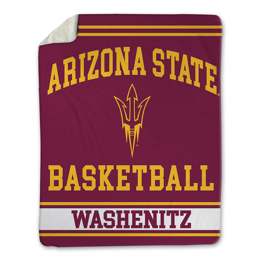 Arizona State - NCAA Women's Basketball : Marley Washenitz - Blanket-0