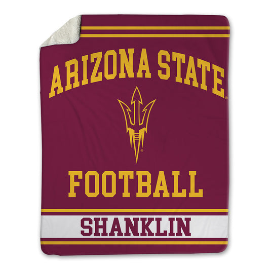 Arizona State - NCAA Football : Joshua Shanklin - Blanket-0