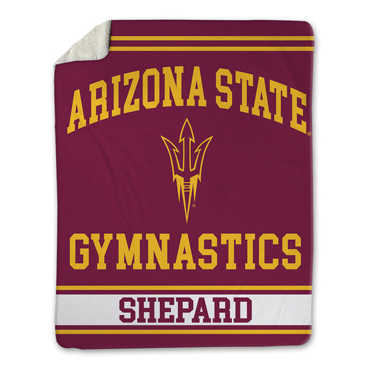 Arizona State - NCAA Women's Gymnastics : Chavala Shepard - Blanket-0