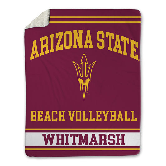 Arizona State - NCAA Beach Volleyball : Kendall Whitmarsh - Blanket-0