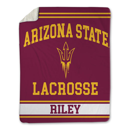 Arizona State - NCAA Women's Lacrosse : McKenna Riley - Blanket-0