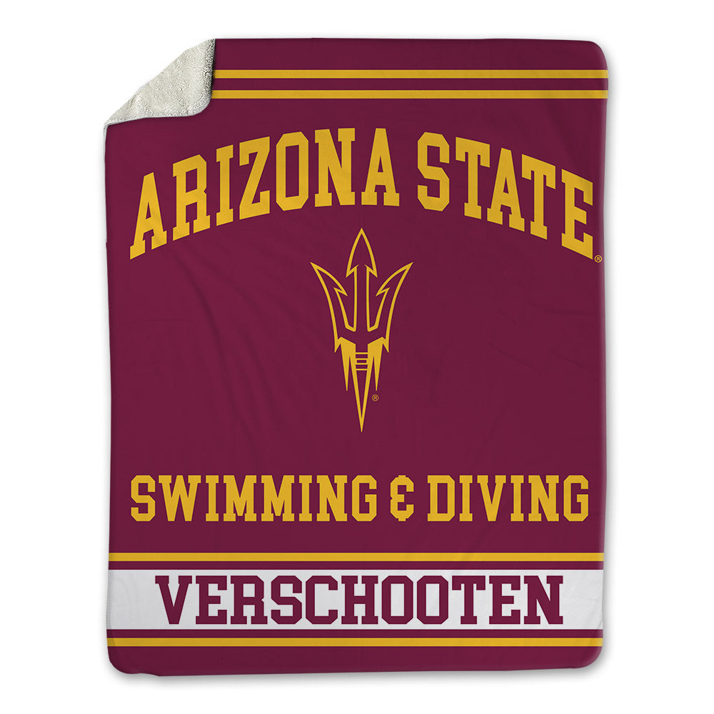 Arizona State - NCAA Men's Swimming & Diving : Leo Verschooten - Blanket-0