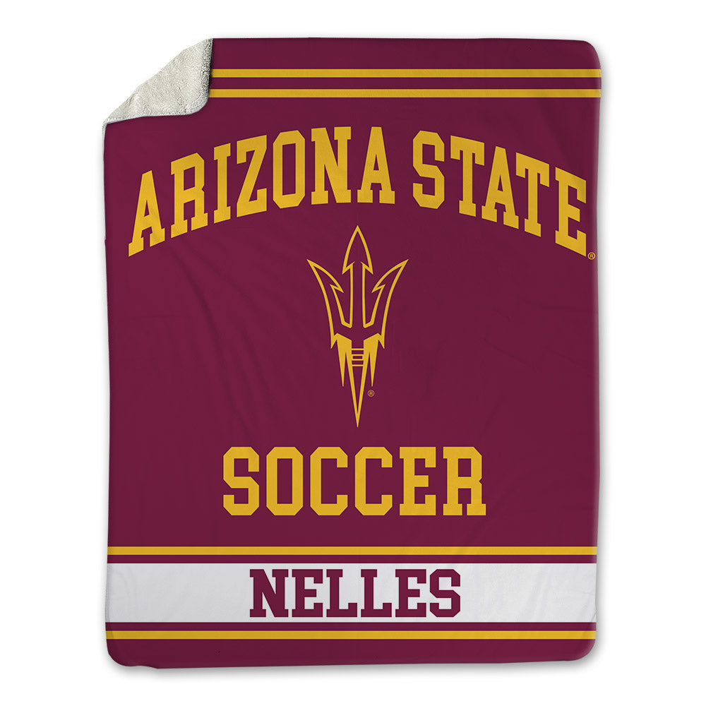 Arizona State - NCAA Women's Soccer : Pauline Nelles - Blanket-0