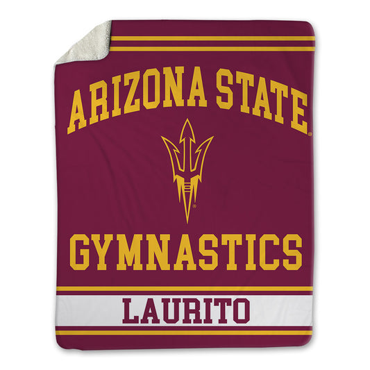 Arizona State - NCAA Women's Gymnastics : Nina Laurito - Blanket-0