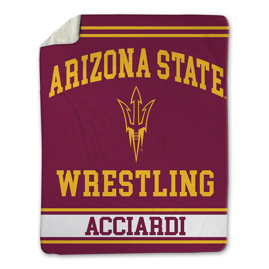 Arizona State - NCAA Wrestling : Max Acciardi - Blanket-0