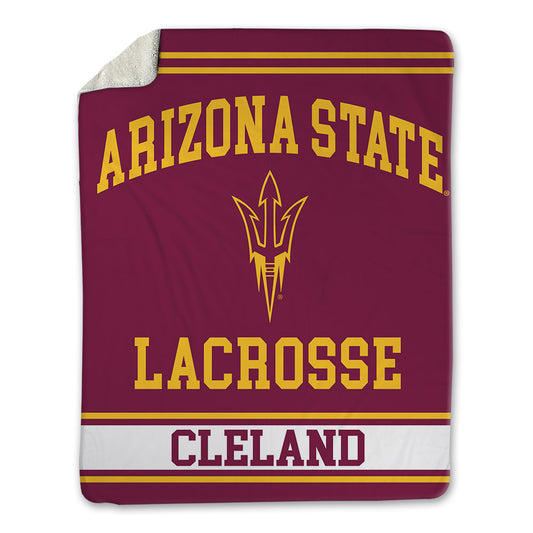 Arizona State - NCAA Women's Lacrosse : Keeley Cleland - Blanket-0