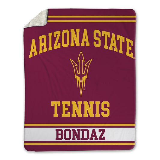 Arizona State - NCAA Men's Tennis : Mathis Bondaz - Blanket-0
