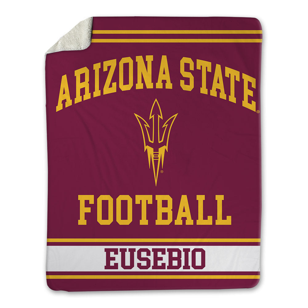 Arizona State - NCAA Football : Derek Eusebio - Blanket-0