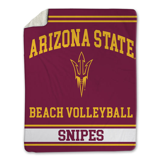 Arizona State - NCAA Beach Volleyball : Elsa Snipes - Blanket-0