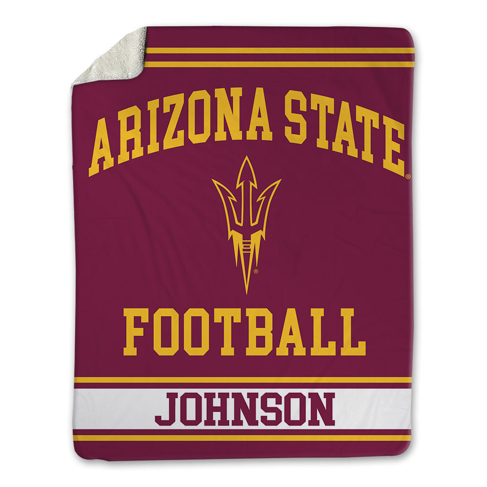 Arizona State - NCAA Football : Plas Johnson - Blanket-0