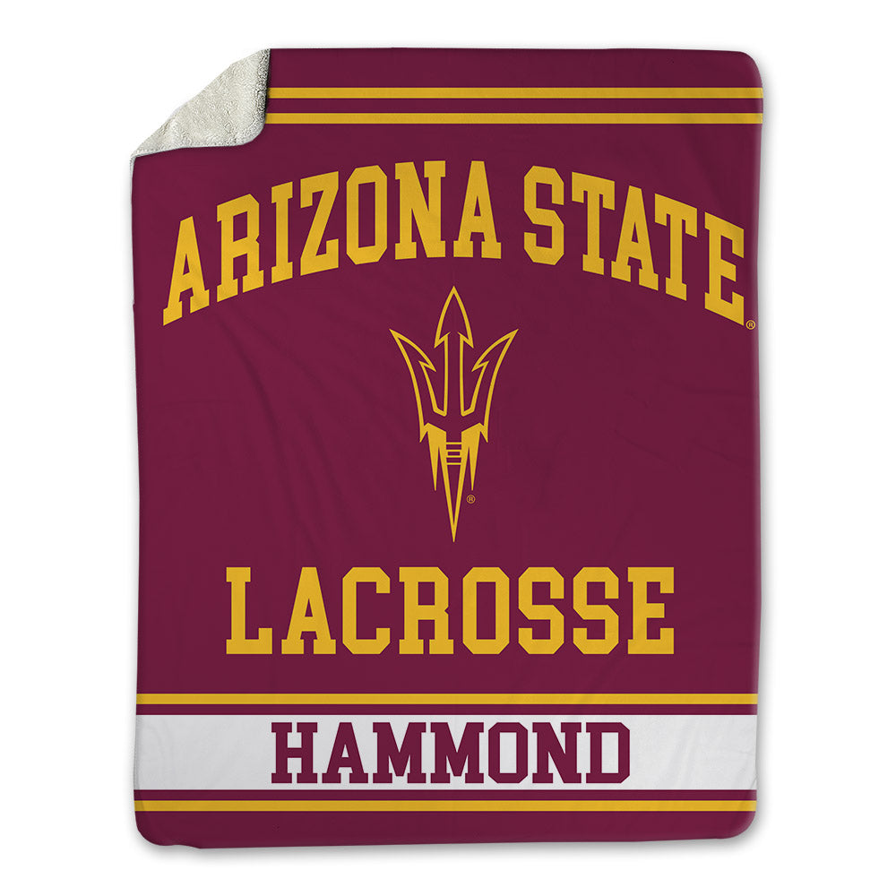 Arizona State - NCAA Women's Lacrosse : Izzi Hammond - Blanket-0