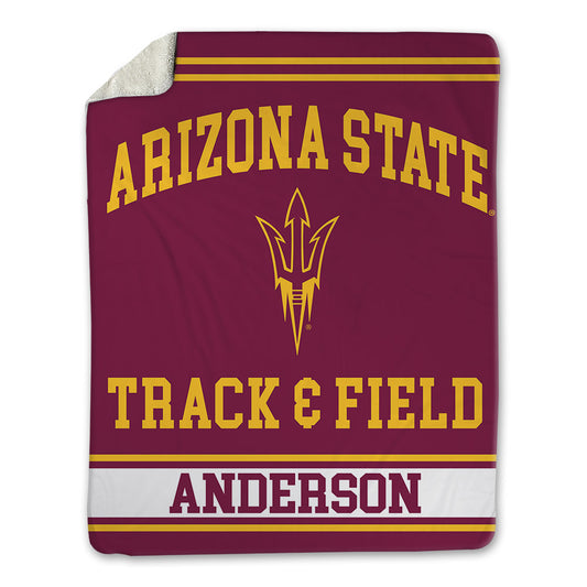 Arizona State - NCAA Men's Track & Field : Josiah Anderson - Blanket-0