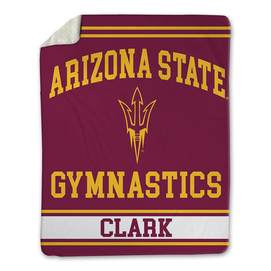 Arizona State - NCAA Women's Gymnastics : Sarah Clark - Blanket-0