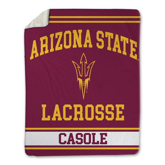 Arizona State - NCAA Women's Lacrosse : Jenna Casole - Blanket-0