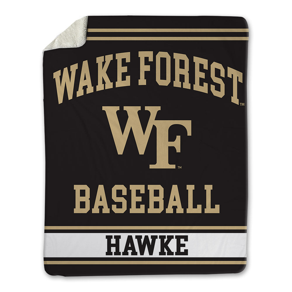 Wake Forest - NCAA Baseball : Austin Hawke - Blanket-0