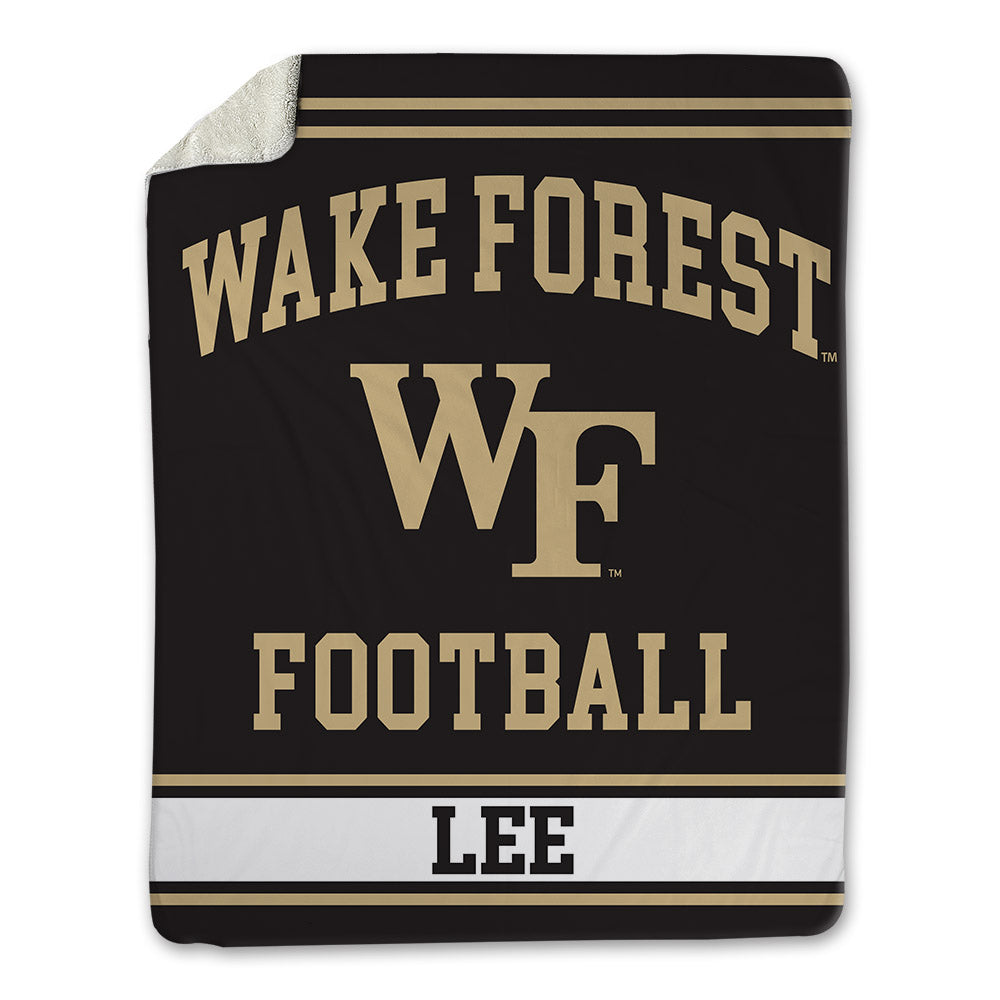 Wake Forest - NCAA Football : Kerrington Lee - Blanket-0