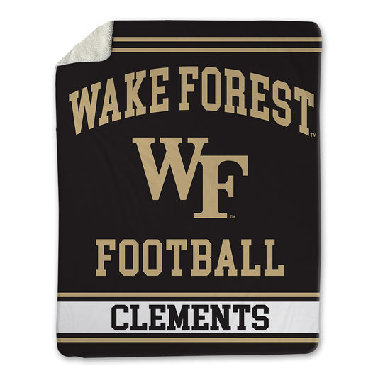 Wake Forest - NCAA Football : JaMario Clements - Blanket-0