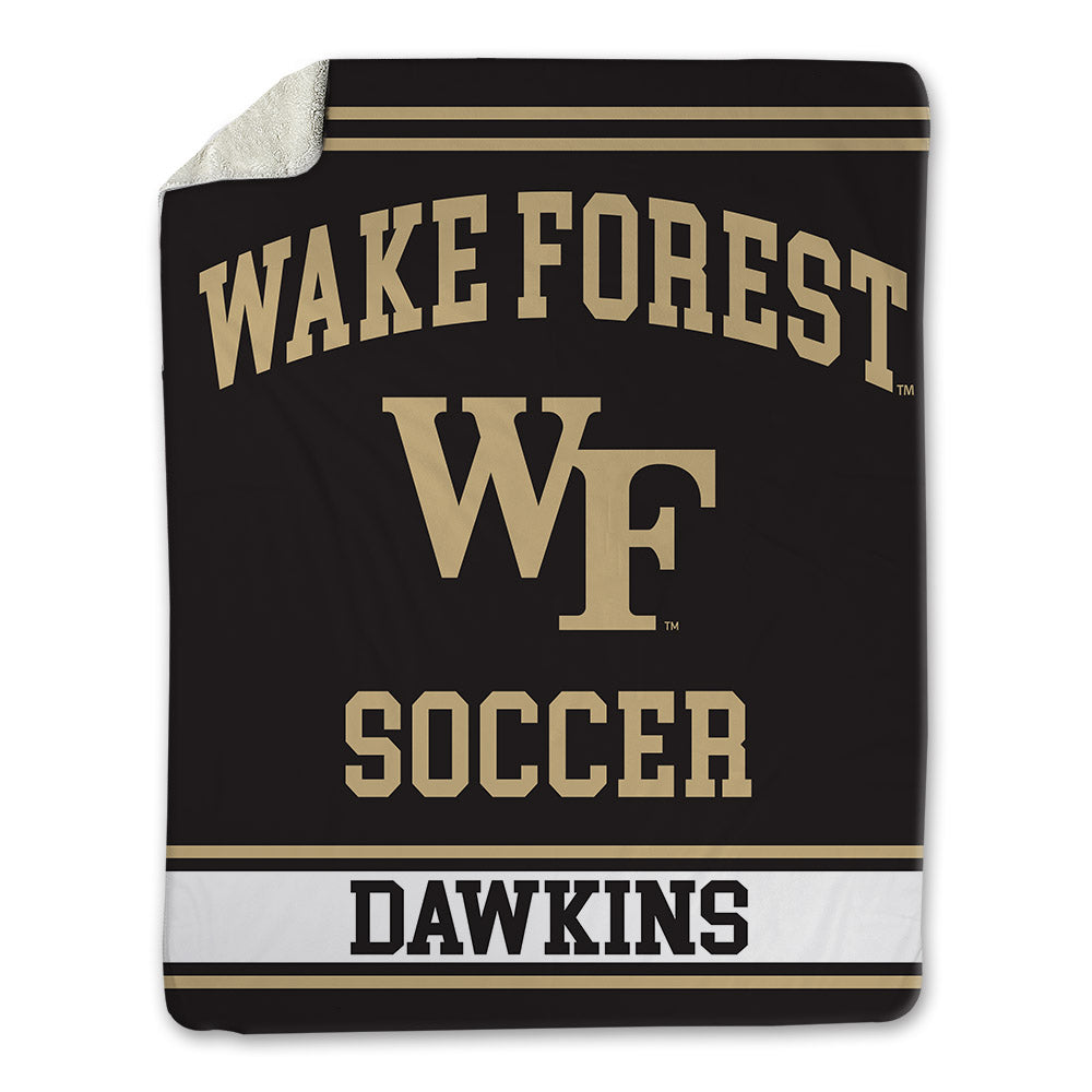 Wake Forest - NCAA Women's Soccer : Amaya Dawkins - Blanket-0