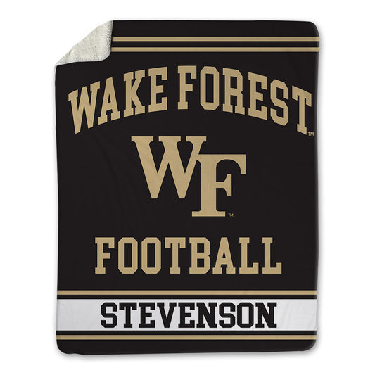 Wake Forest - NCAA Football : Zamari Stevenson - Blanket-0