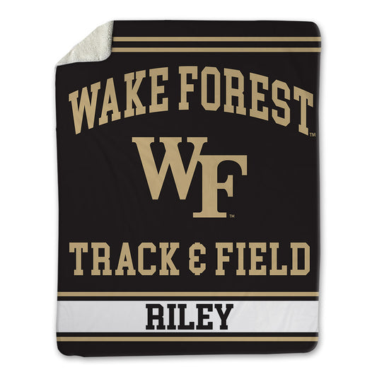 Wake Forest - NCAA Men's Track & Field : Andrew Riley - Blanket-0